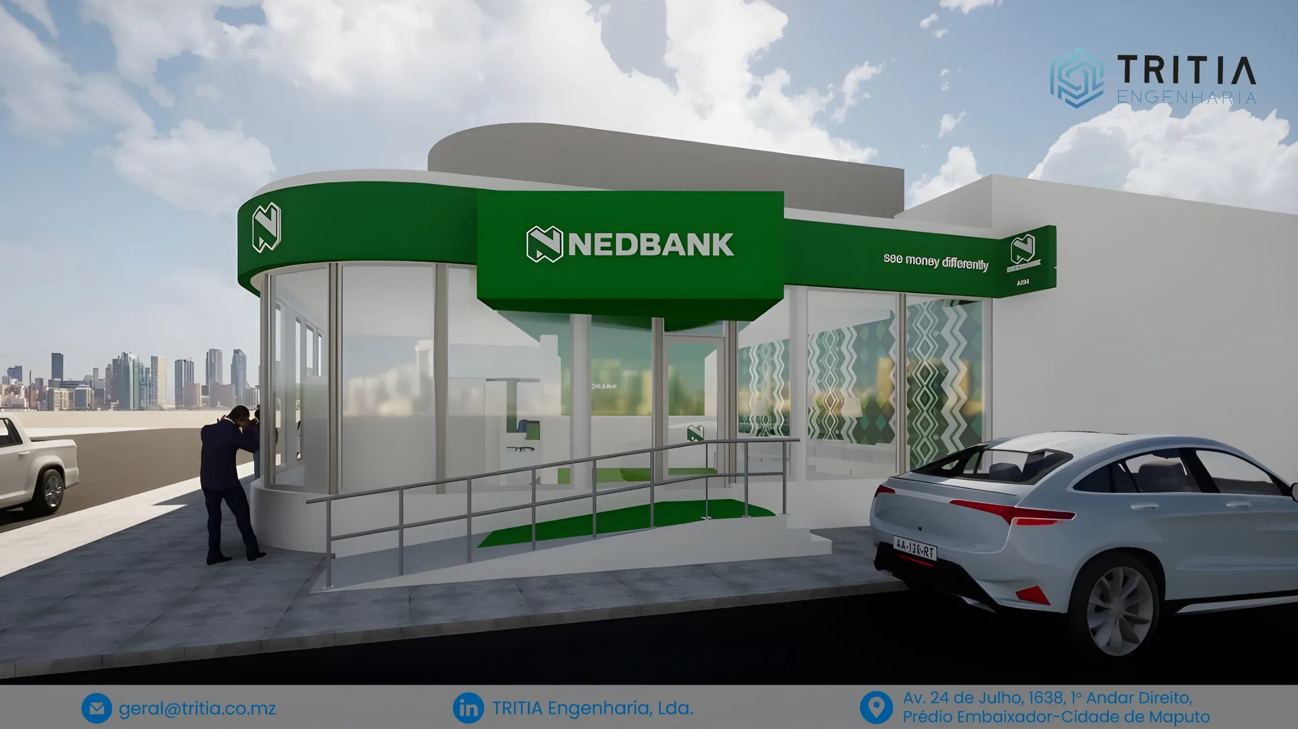 Fit-Out e Mudança do Banco Único para Nedbank