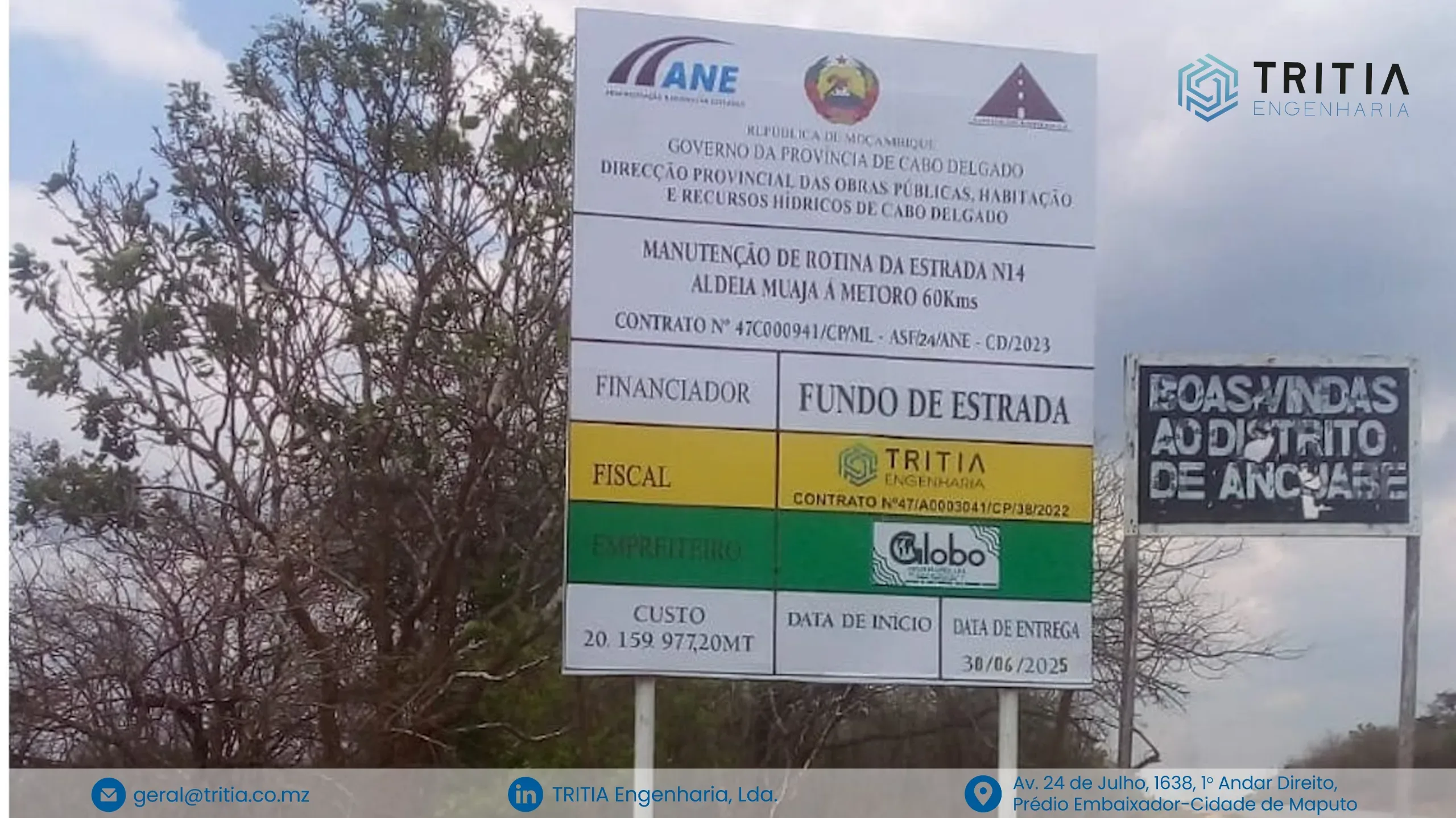 Assistência Técnica às Delegações Provinciais da ANE, IP - Província de Cabo Delgado